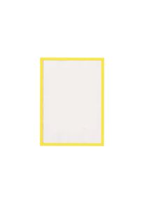 MAGNETOPLAN magnetofix-zichtvenster, formaat A4, VE = 5 stuks, frame geel