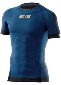 Sixs TS1, functioneel shirt korte mouwen unisex , kleur: Donkerblauw/Zwart , maat: 3XL/4XL