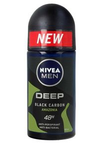 NIVEA MEN Men Deodorant Deep Black Carbon Amazonia Roll-On