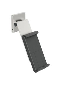 Durable Tablethouder HOLDER WALL PRO, voor tabletafmetingen van 7 - 13'', blank aluminiumkleurig/antraciet