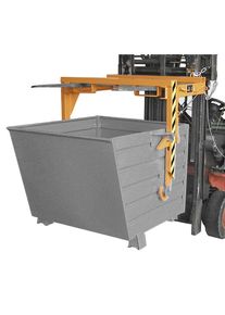 eurokraft pro Heftruck-kieptraverse voor kiep- en stapelbakken, niet hijsbaar, laadvermogen 1500 kg, voor bakgrootte 0,7 m³
