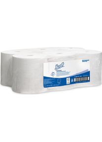 Kimberly-Clark Papieren handdoeken Scott CONTROL , Airflex , VE = 6 rollen à 200 m, 2-laags