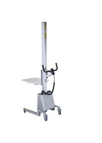 Minimontacargas QCS 75, construcción de aluminio / acero inoxidable, carga máx. 75 kg, tipo de protección IP54
