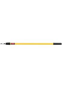 HYGEN QUICK CONNECT Teleskopstiel, Länge 1219 - 1829 mm, Ø 53 mm, gelb Rubbermaid