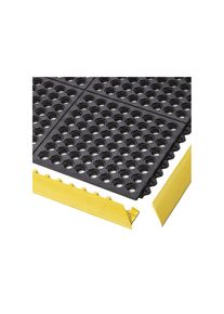 NOTRAX Inhaaksysteem, Cushion Ease Solid NITRILE FR, l x b x h = 910 x 910 x 19 mm, geperforeerd