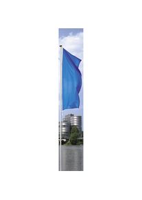 Mannus Aluminium vlaggenmast PIRAT, zonder stabilisator, hoogte bovengronds 6 m, Ø 75 mm