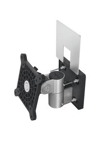 Durable Monitorwandhouder voor 1 monitor, h x b x d = 120 x 130 x 140 mm, metallic zilver