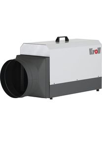Kroll Elektrische kachel E-serie, E 18SH, luchtvolume 960 m³/h, CEE, met thermostaataansluiting, l x b x h = 990 x 320 x 435 mm
