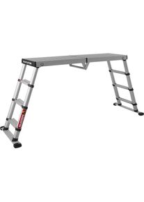 Telesteps Telescopisch werkplatform, platform 1365 x 410 mm, in hoogte verstelbaar tot 880 mm