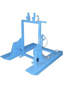 eurokraft pro Kiepsysteem voor vuilnistonnen, voor vuilnistonnen van 80 en 120 l, lichtblauw