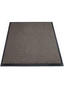 Miltex Vuilvangmat EAZYCARE STYLE, l x b = 850 x 750 mm, grijsbruin
