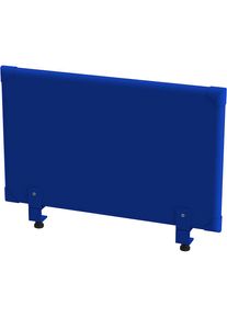 eurokraft pro Akoestisch bovenpaneel voor op de tafel, hoogte 450 mm, breedte 800 mm, blauw