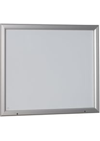 eurokraft pro Vitrinekast, aluminium frame, voor binnen- en buitentoepassing, met horizontale draaideur, uitwendige b x h = 1245 x 1067 mm, capaciteit