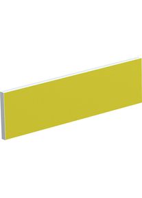 easyDesk Scheidingswand voor teambureaus, breedte 1600 mm, bekleding groen