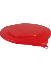 vikan Deksel, voor emmers van 6 liter, VE = 5 stuks, rood