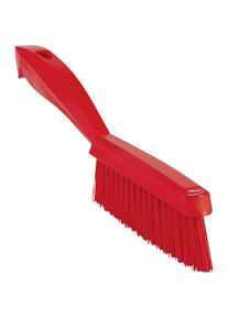 vikan Handborstel korte steel, extra hard, smal, VE = 10 stuks, rood