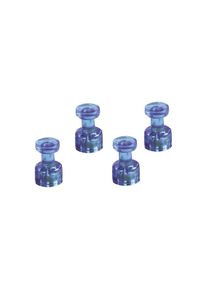 MAGNETOPLAN Kegelmagneet, Ø 18 mm, VE = 48 stuks, donkerblauw