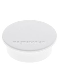MAGNETOPLAN Magneet DISCOFIX COLOR, Ø 40 mm, VE = 40 stuks, wit