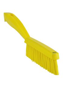 vikan Cepillo de mano con mango corto, extraduro, estrecho, UE 10 unid., amarillo