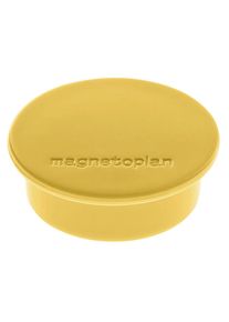 MAGNETOPLAN Magneet DISCOFIX COLOR, Ø 40 mm, VE = 40 stuks, geel