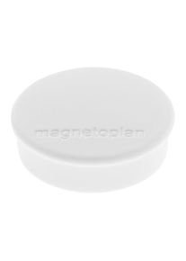MAGNETOPLAN Magneet DISCOFIX HOBBY, Ø 25 mm, VE = 100 stuks, wit