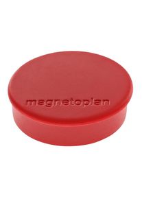 MAGNETOPLAN Magneet DISCOFIX HOBBY, Ø 25 mm, VE = 100 stuks, rood