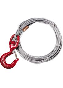Stahlseil inkl. Lasthaken, Seil-&Oslash; 4,8 mm, L&auml;nge 13,7 m Thern
