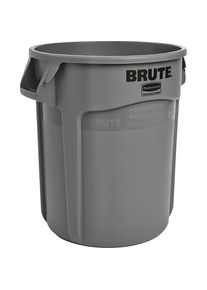 Rubbermaid Universele bak BRUTE , rond, inhoud 37 l, grijs