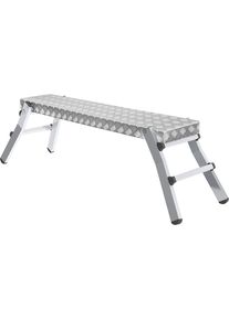 MUNK Aluminium werkplatform, inklapbaar, platform l x b = 1300 x 290 mm
