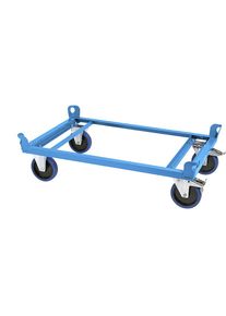 Telaio con rotelle in acciaio eurokraft pro
