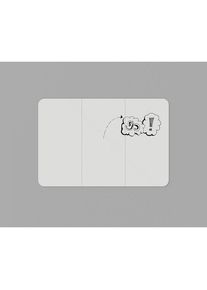 Design-XXL-Whiteboard VisuWall, Stahlblech, emailliert, BxH 2940 x 1980 mm Chameleon