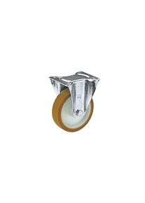Wicke Polyurethaan band op polyamide velg, wiel-Ø x -breedte = 125 x 38 mm, draagvermogen 180 kg, bokwiel met rollagers