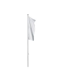 Mannus Aluminium vlaggenmast PRESTIGE, zonder stabilisator, hoogte bovengronds 6 m, Ø 75 mm