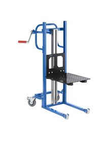 eurokraft pro Elevador de material, con plataforma, con ruedas de carga