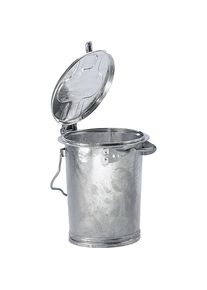 Bidone modulare per rifiuti, acciaio - kaiserkraft