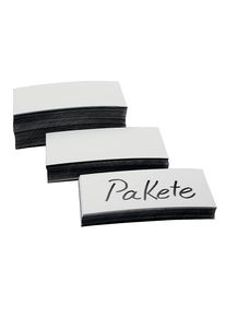 MAGNETOPLAN Magnetische etiketten, wit, VE = 200 stuks, breedte 20 mm