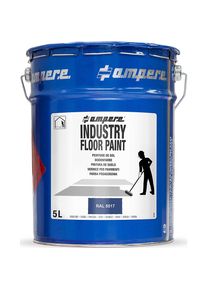 Ampere Vloermarkeringsverf Industry Floor Paint , inhoud 5 l, blauw