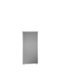 Pared separadora, fieltro, bastidor gris luminoso, 650 x 1300 mm