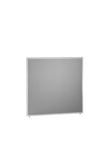 Scheidingswand, vilt, frame lichtgrijs, 1300 x 1300 mm