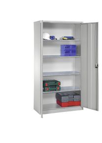 C+P Universele kast, hoogte x breedte x diepte = 1950 x 950 x 420 mm, lichtgrijs, vanaf 3 stuks