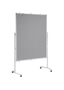 Maul Presentatiebord Maulpro, oppervlak van textiel, grijs, b x h = 1200 x 1500 mm
