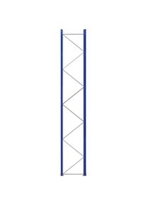 eurokraft pro Marco soporte para estanterías para palets, desmontado, azul genciana RAL 5010 / galvanizado, H x P 5250 x 900 mm
