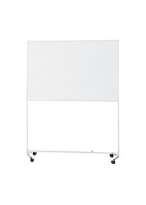 Whiteboard mit Fahrgestell, Stahl, beschichtet, BxH 1500 x 1000 mm eurokraft basic