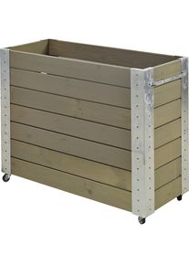 Cassetta per piante con rotelle - kaiserkraft