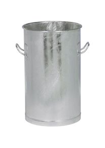 Bidone della spazzatura senza coperchio, in acciaio - kaiserkraft
