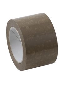 ratioform PVC-pakband, uitvoering extra sterk, VE = 24 rollen, bruin, bandbreedte 75 mm