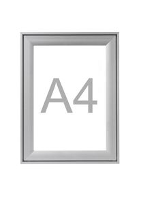 Premium-klapframe, aluminium profiel, VE = 2 stuks, voor A4, h x b = 351 x 264 mm