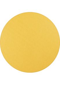 Akustik-Deckenplatte, PET-Filz, Ø 1200 mm, runde Form, gelb, ab 10 Stk eurokraft basic