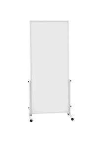 Whiteboard Maul solid easy2move, mobil, HxT 1965 x 640 mm, weiß, Tafel-HxB 1800 x 750 mm Maul
