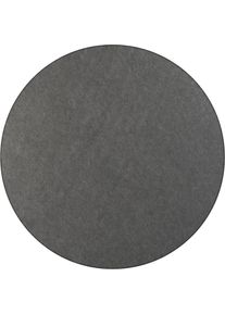 eurokraft basic Akoestisch plafondpaneel, PET-vilt, Ø 1200 mm, ronde vorm, donkergrijs, vanaf 10 stuks